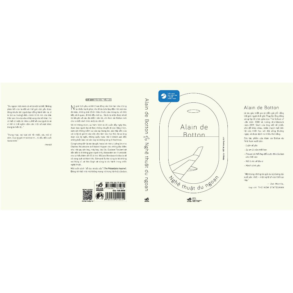 Sách - Nghệ thuật du ngoạn (The art of travel) (Alain de Botton) (Nhã Nam)