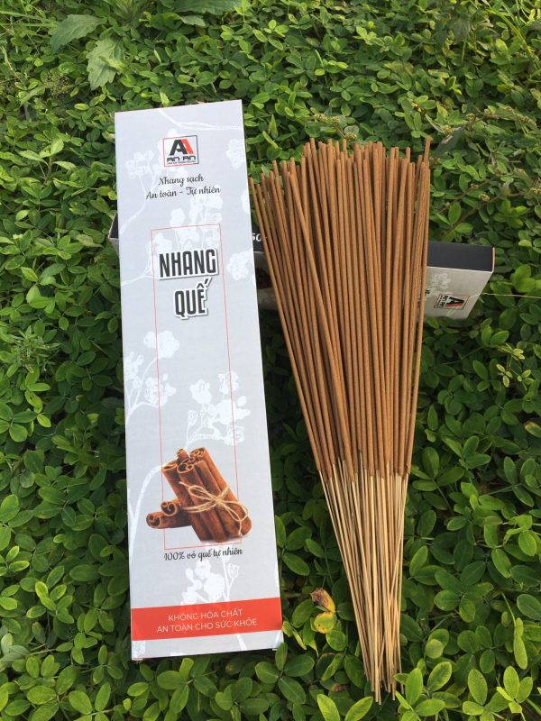 Bán chạy rất thơm nhang quế anan 200 cây - nhang sạch từ lá khuynh diệp anan