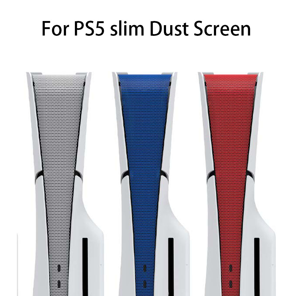 Console Side Dust Proof Filter Cover Dust Net And Cooling Vents Dirty Prevent mesh For PS5 Slim