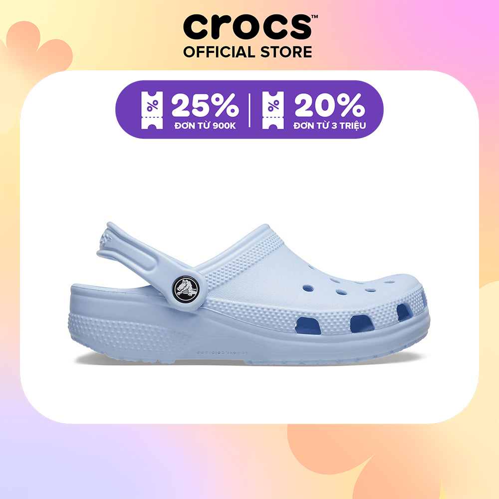 Giày Clog Trẻ Em Crocs Toddler Classic - Blue Calcite