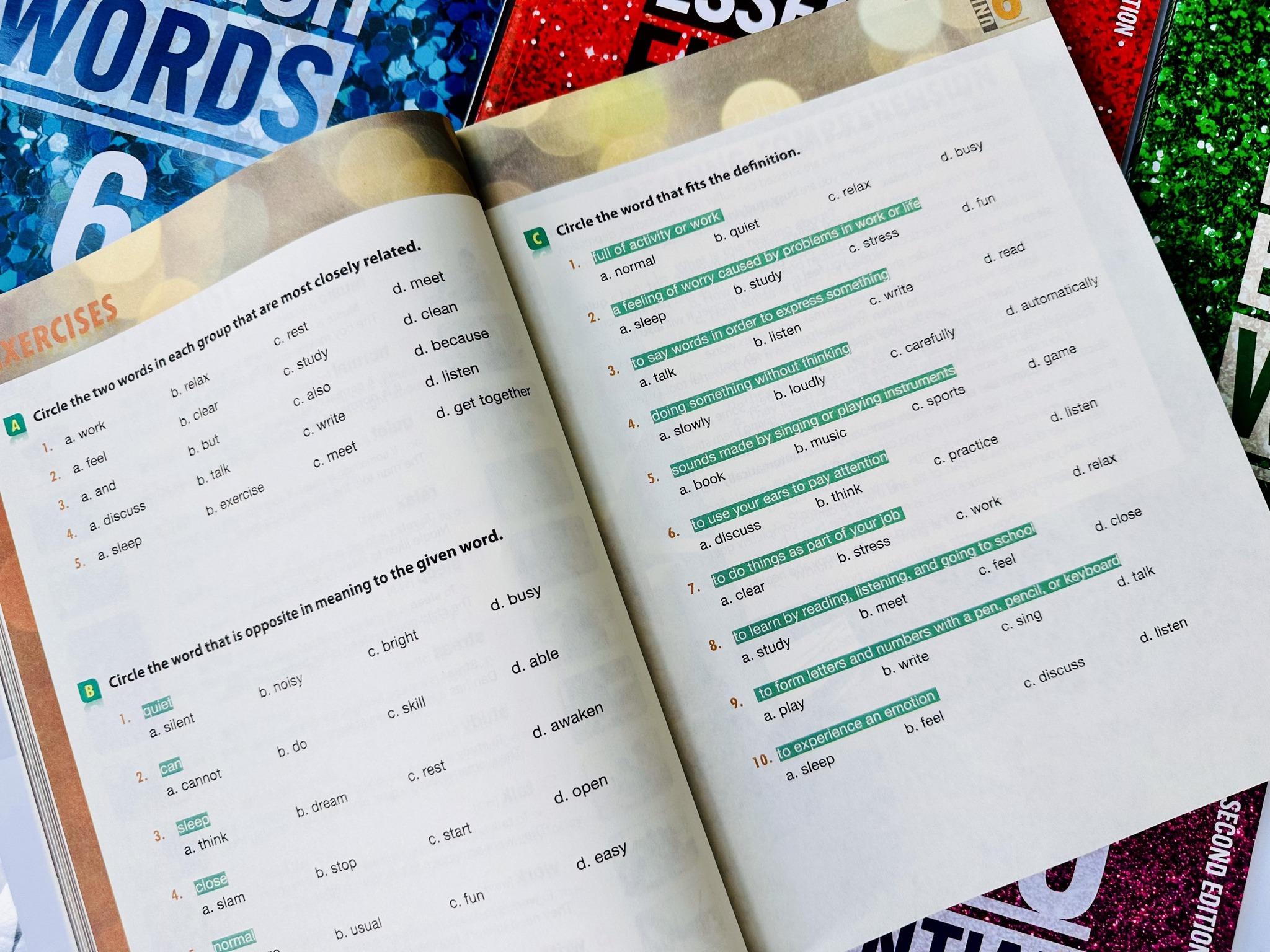 Sách - 4000 Essential English Words - bộ 6 cuốn