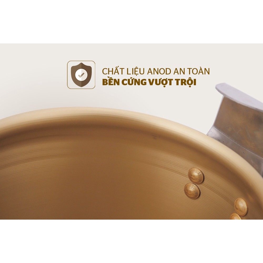 NỒI ÁP SUẤT ANOD SUNHOUSE SHA8604