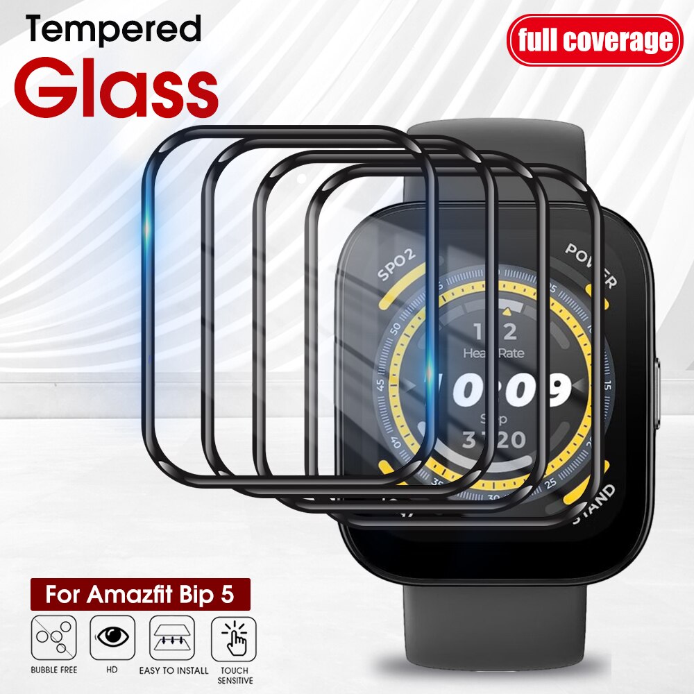 For Huami Amazfit Bip 5 HD Screen Protector Flexible Soft