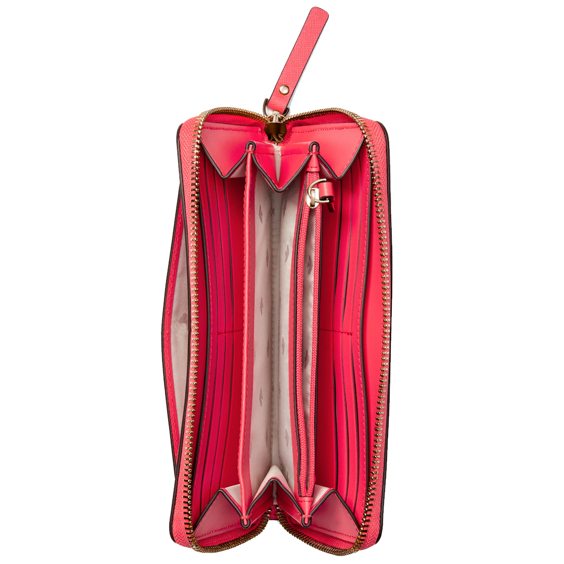 Kate Spade Laurel Way Neda Wallet in Bikini Pink wlru6061 Lazada