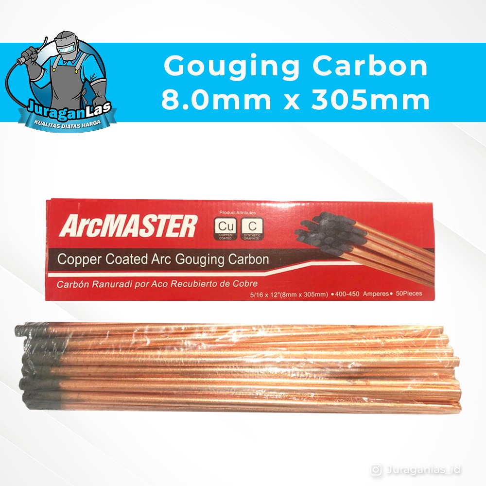Kawat Las Gouging / Carbon Gouging diameter 8.0mm Lazada Indonesia