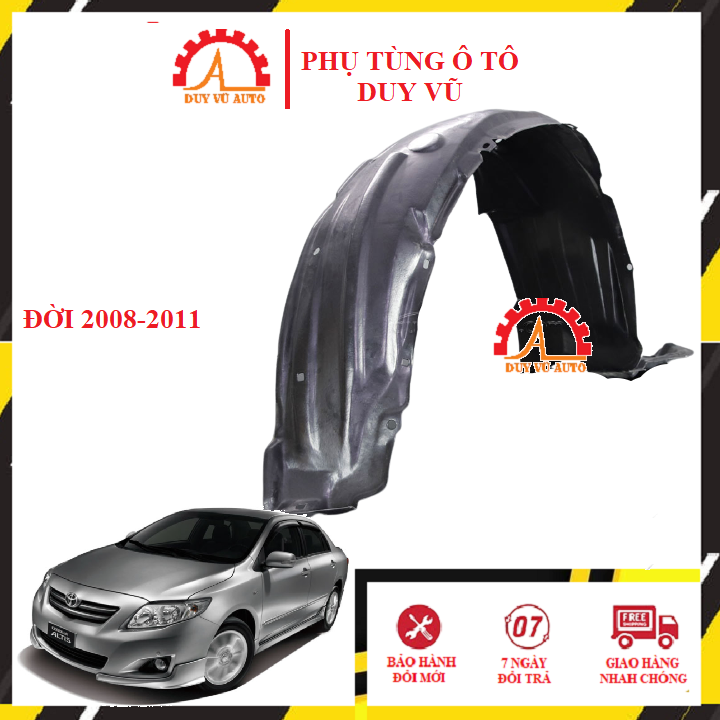 CHẮN BÙN LÒNG DÈ TRƯỚC COROLLA ALTIS ĐỜI TỪ 2005-2020