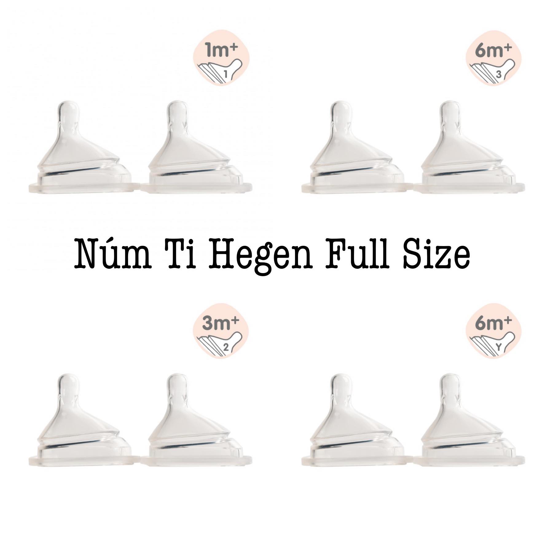 Núm Ti Hegen size Extract Flow, S, M, L, Y-Cut