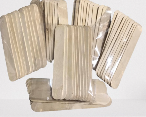 20 Que Gỗ Phết Sáp Wax Lông Que Đè Lưỡi Hand made