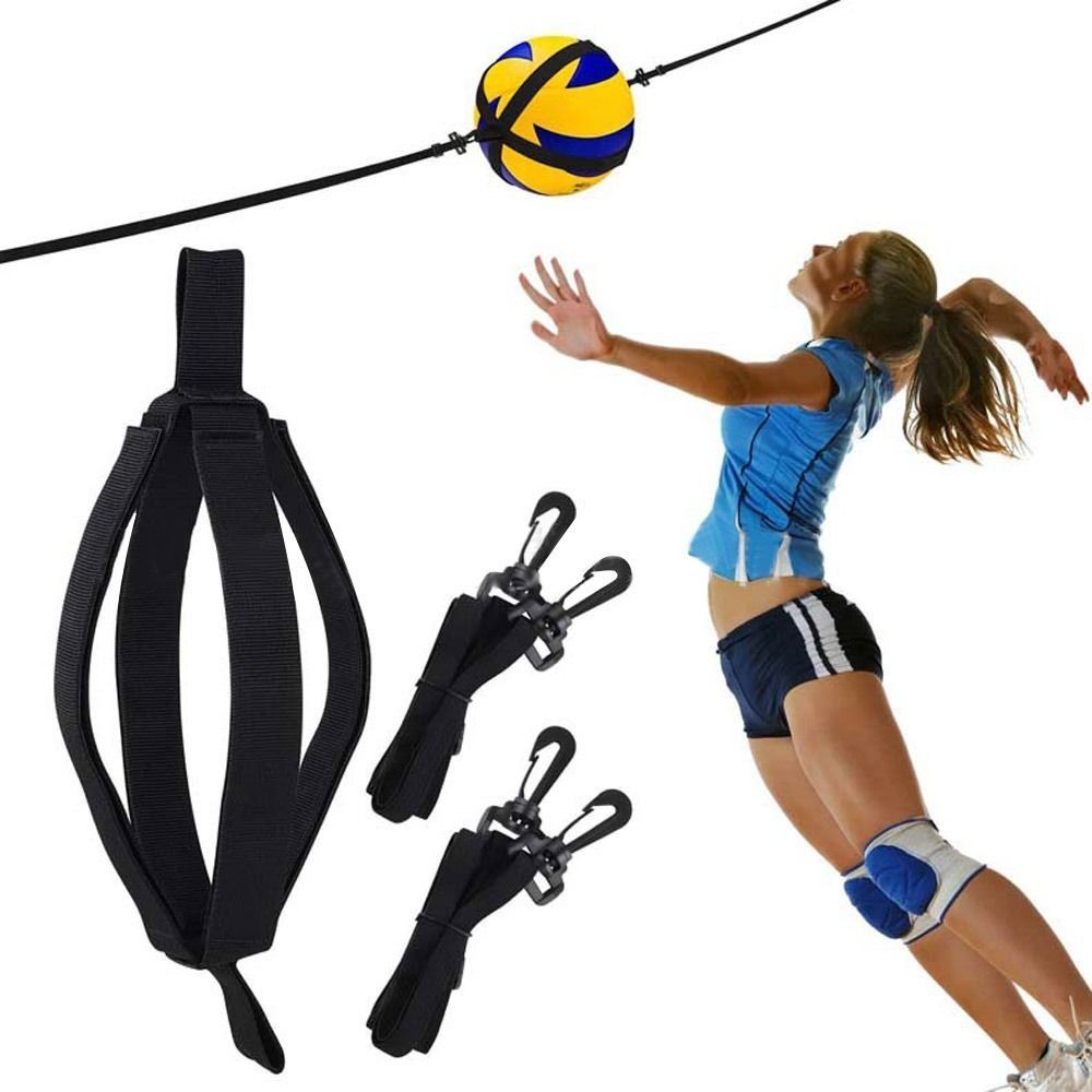LISH97JU Có thể điều chỉnh Luyện Tập gai bóng chuyền Ngoài trời Thực Hành Hệ thống hỗ trợ bóng chuyền Phụ kiện Huấn luyện viên Huấn luyện bóng chuyền Thể thao