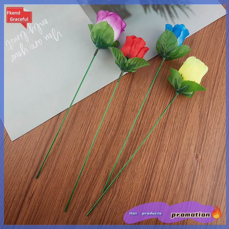 Fkend Magic Trick Rose Fun Present Torches Change Roses Magic Tricks Novelty Surprise