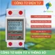 Công tơ điện tử 4 thông số 80A / AC230V LWCD-BQ – Giải pháp đo lường điện năng tiêu thụ hiệu quả cho hệ thống điện 1 pha. 
