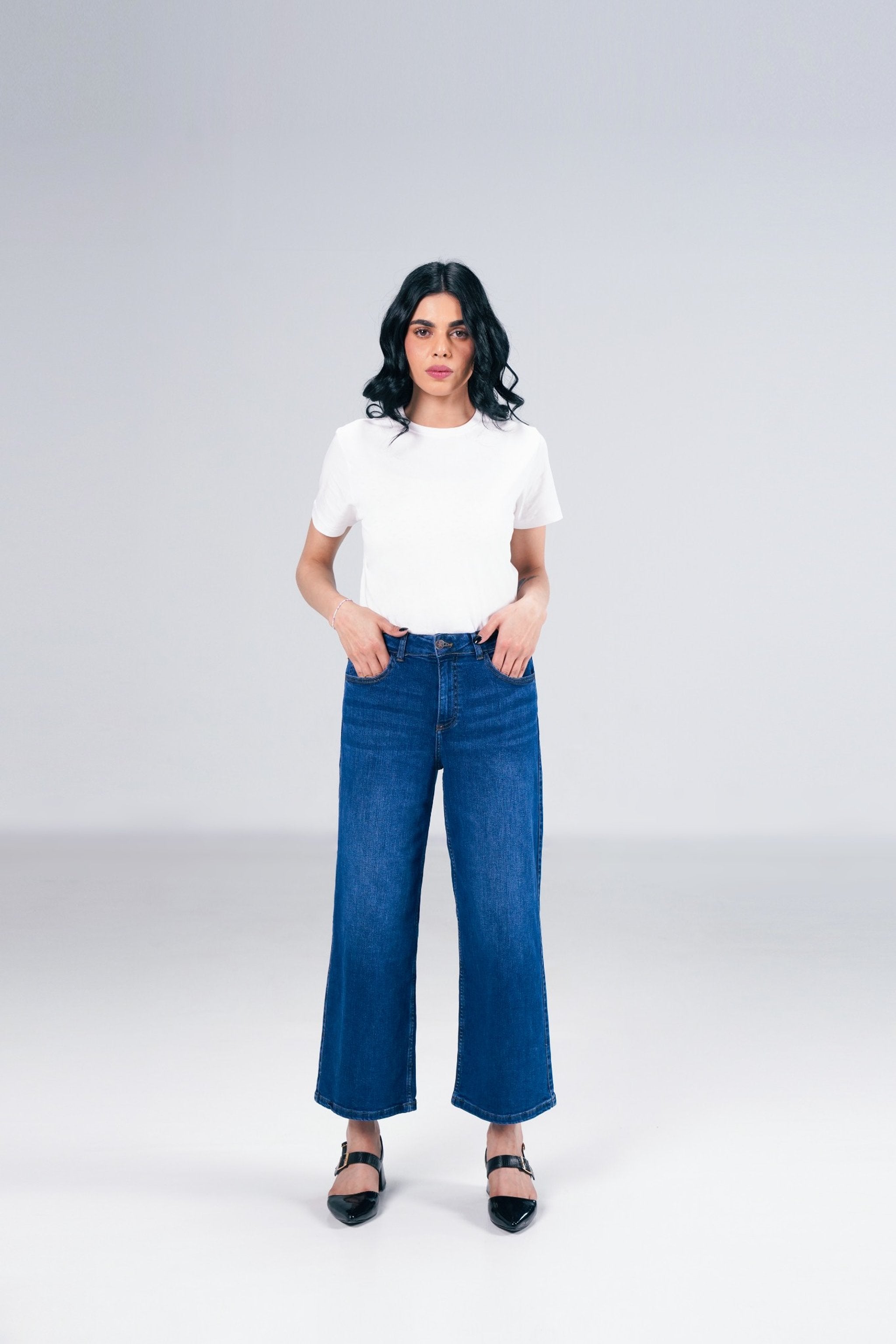 Rockstar Jeans - Plazzo Fit Jeans For Women - Denim Full Pant For Women