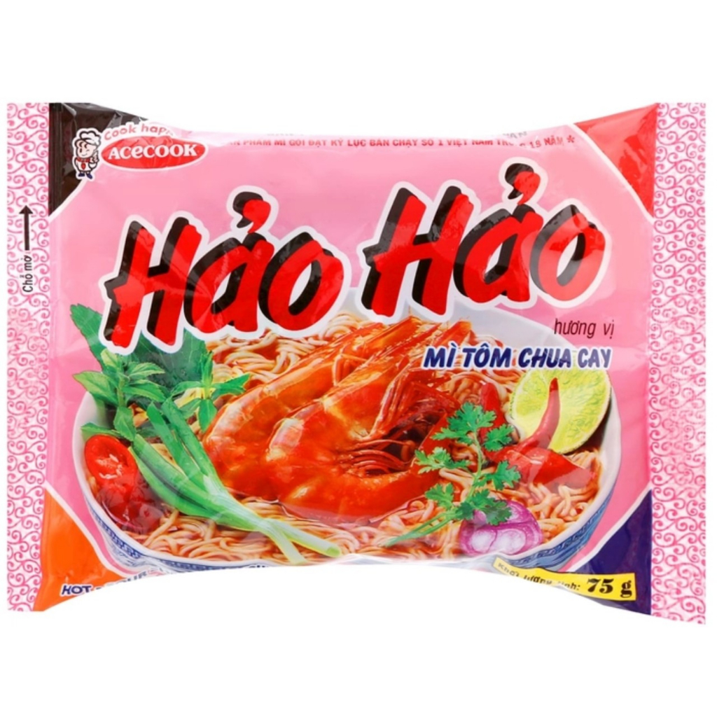 Mì Hảo Hảo gói 75g đủ hương vị
