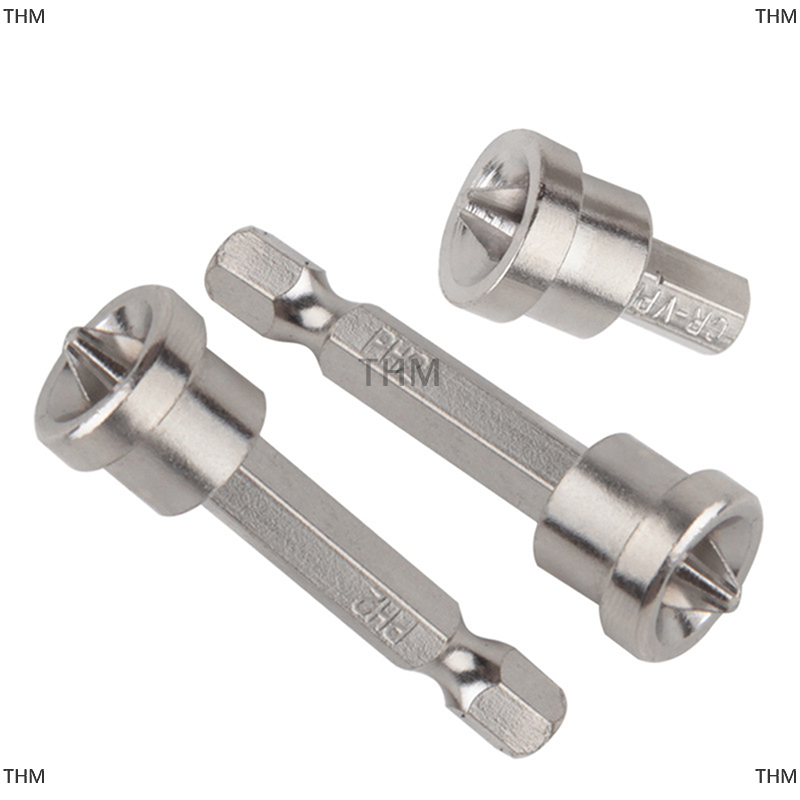 THM Định vị từ Screwdriver bits chế biến gỗ Vít Hex Shank bits mới