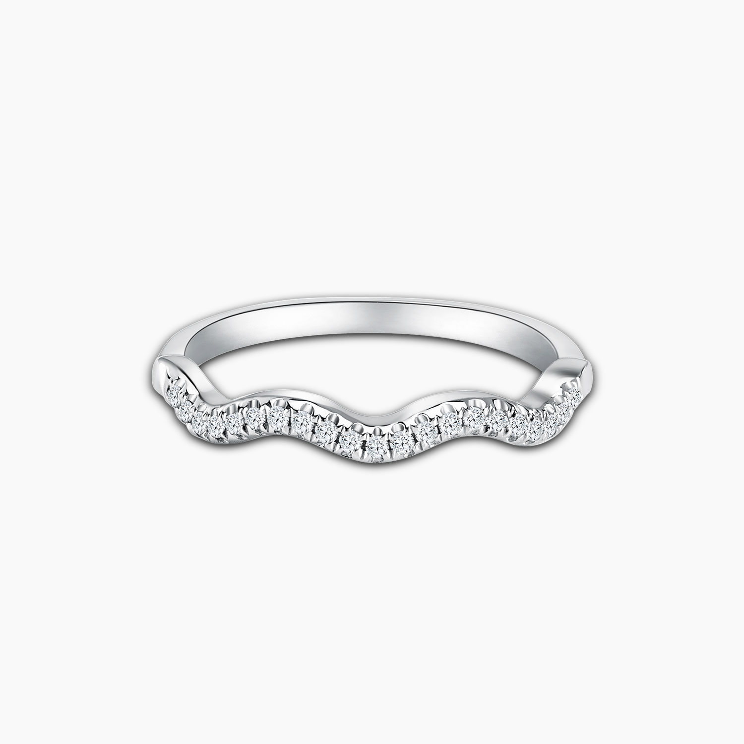 Love & Co Charmes Infinity Diamond Ring - White Gold