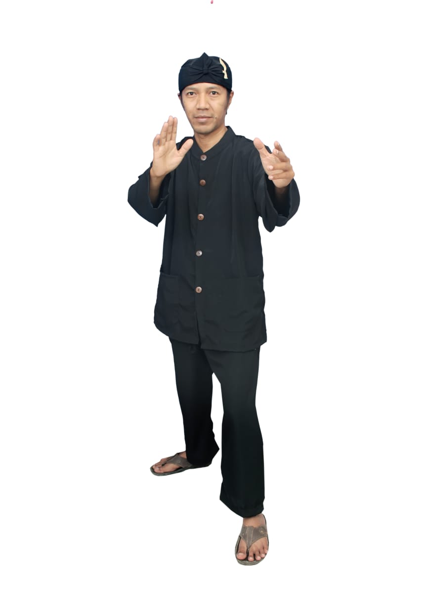 Baju Pangsi Sunda Pria Dewasa Satu Set/ Baju Adat Sunda / Baju Pangsi ...