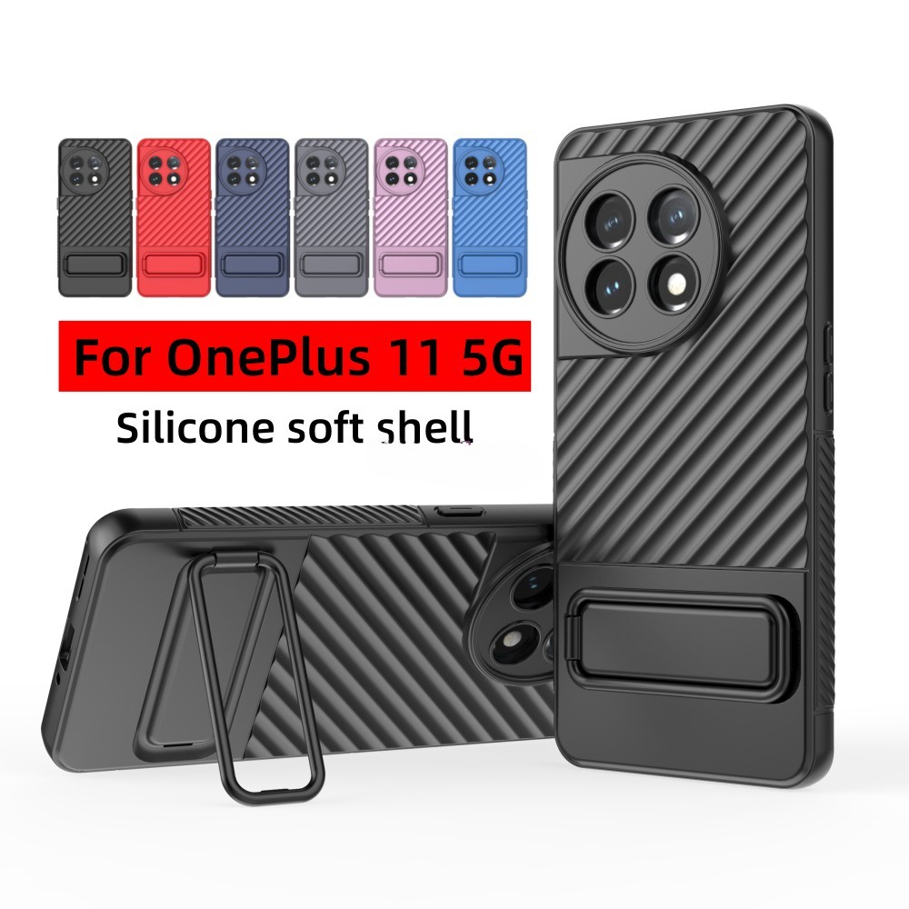 Buy OnePlus 11 5G Sandstone Bumper Case -Black