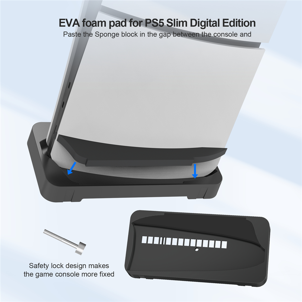 Hai mục đích đứng cho ps5 mỏng cho PS VR2 đứng và cảnh quan mountshods VR2 điều khiển