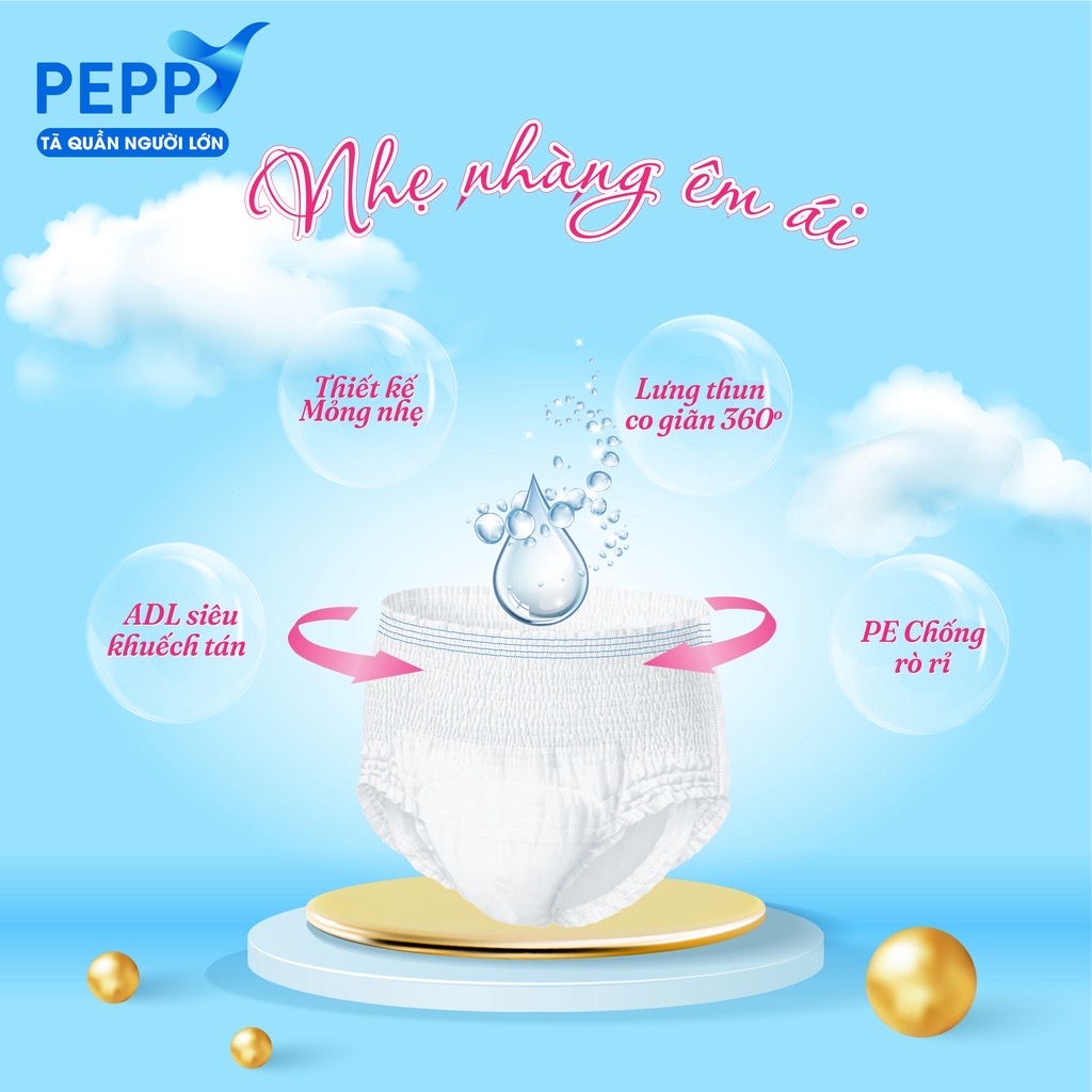 Tã quần người lớn Kerry Peppy size M/L