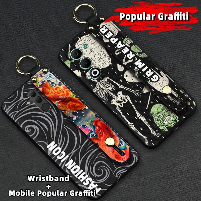 Shockproof%20Cartoon%20Phone%20Case%20For%20OPPO%20A5%205G/4G%202025%20Global%20Lanyard%20Wristband%20Back%20Cover%20Silicone%20Fashion%20Design%20Durable%20-%20Image%204