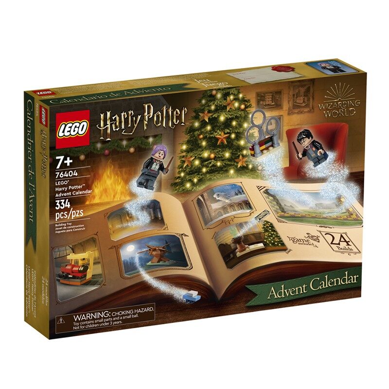 Lego® 76404 harry potter™ advent calendar 2022 diy gift for kids boys girl 334ps 7+ đồ chơi lắp ráp lego