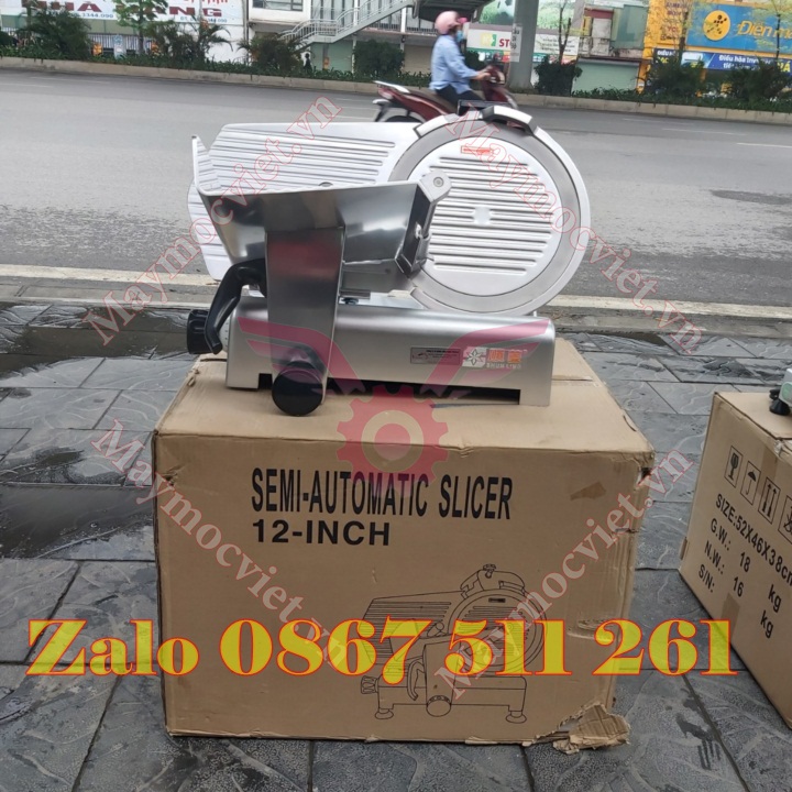 [Trả góp 0%] Máy thái thịt lát - Máy thái thịt đông lạnh