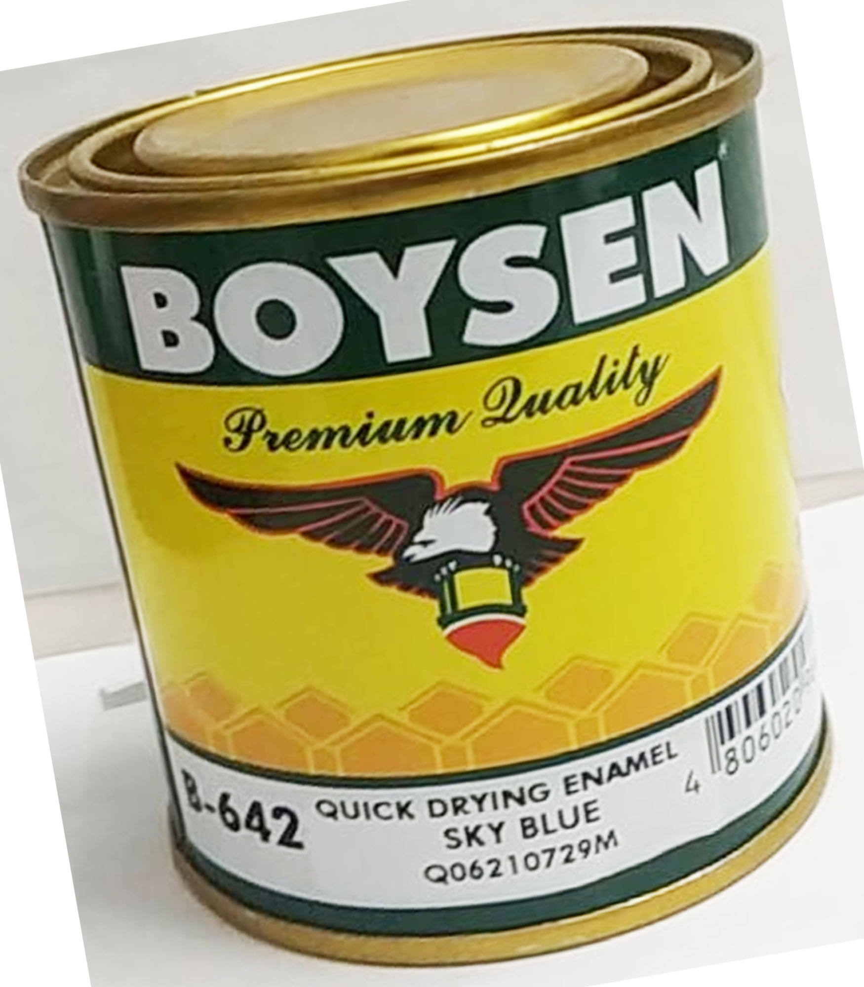 BOYSEN QDE SKY BLUE B-642 ( 1/4 LITER --------- 1/4 LITER --------- 1/4 ...