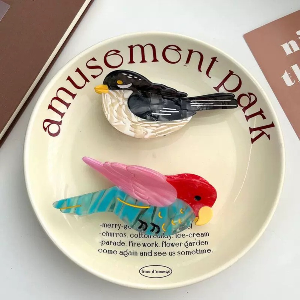 Personalized%20Cute%20Cartoon%20Animal%20Shark%20Clip%20Creative%20Woodpecker%20Hair%20Claw%20Headwear%20Swallow%20Bird%20Hair%20Claw%20Travel%20-%20Image%205