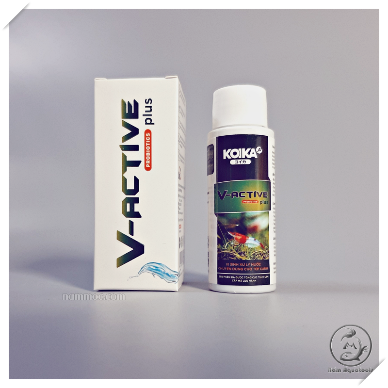 KOIKA V-ACTIVE PLUS | Vi Sinh Chuyên Dùng Cho Hồ Tép Cảnh