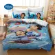 new Lilo and Stitch bedding set single double full Queen king size cartoon bed cover pillow cases boy girl gift. 