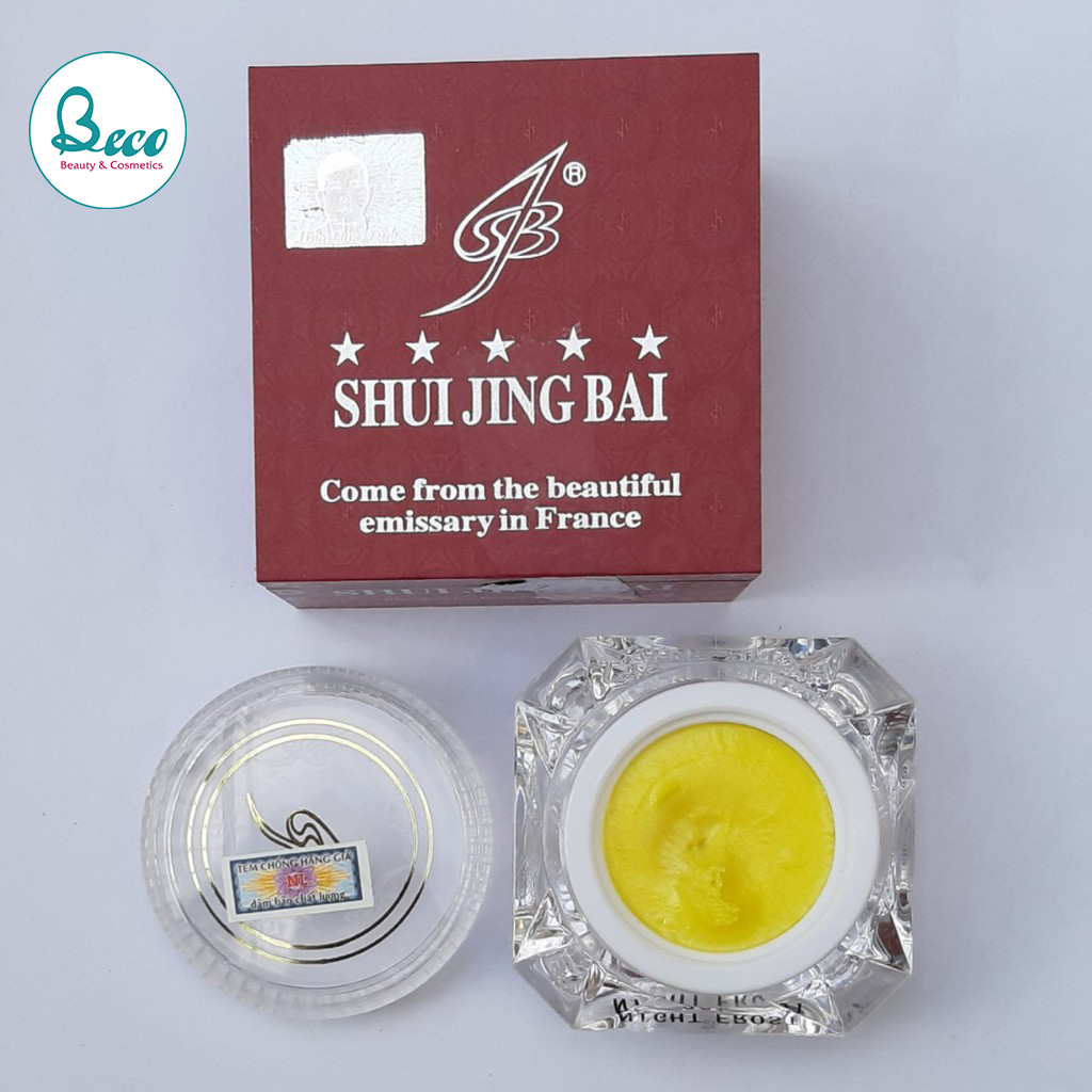 Kem nám thuỷ tinh bạch shui jing bai -ban đêm và ban ngày