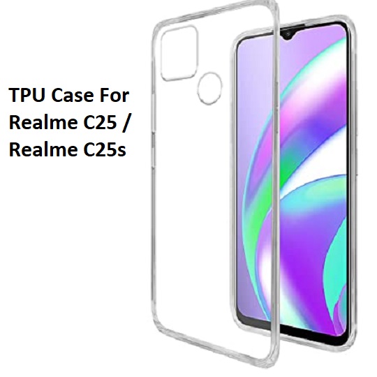 Ốp realme c25 / realme c25s dẻo trong suốt