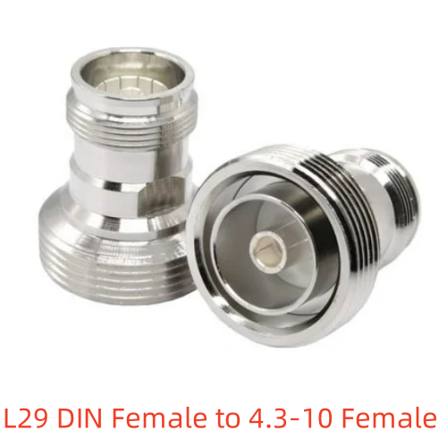 【Limited edition】 1pcs 4.3-10 mini DIN Connector to N Adapter DIN Male Female to N /DIN/4.3-10 Male Female Socket Straight RF Coaxial Adapter.
