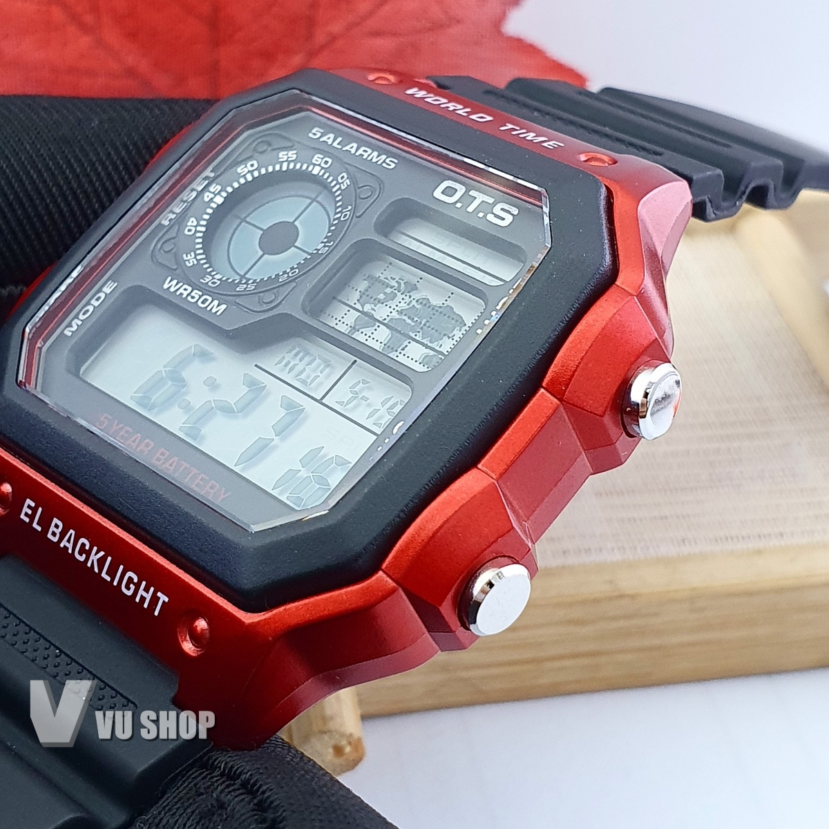 O.T.S Men's Watch 7039G - Multifunction