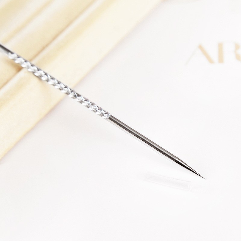 cây lấy mụn dài 8cm 2 đầu tiện lợi
