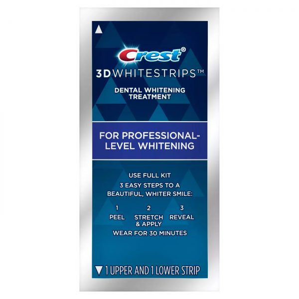 Miếng dán trắng răng Crest 3D Whitestrips