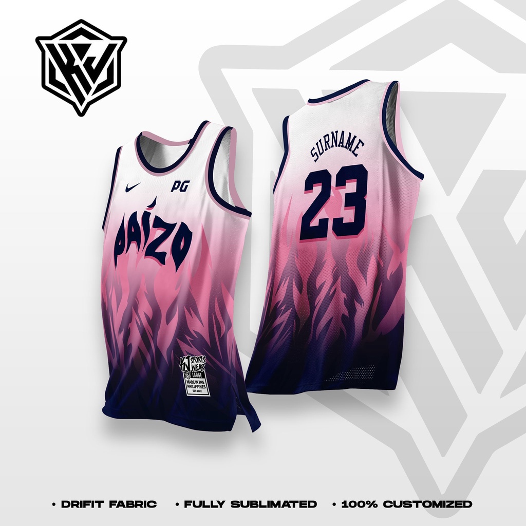 DAIZO FULL SUBLIMATION BASKETBALL JERSEY FREE CUSTOMIZE NAME AND NUMBER ...