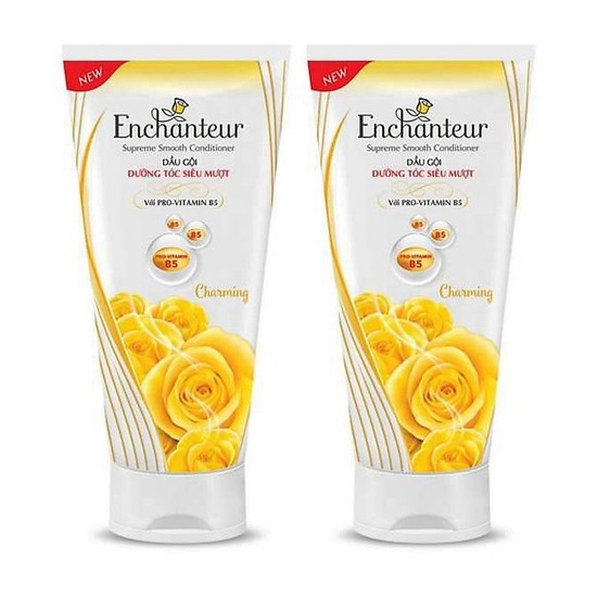(125g/tuyp) Combo 2 tuyp Dầu Xả ENCHANTEUR Charming 125g
