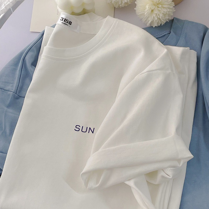 Áo thun 3158 form rộng mẫu SUN