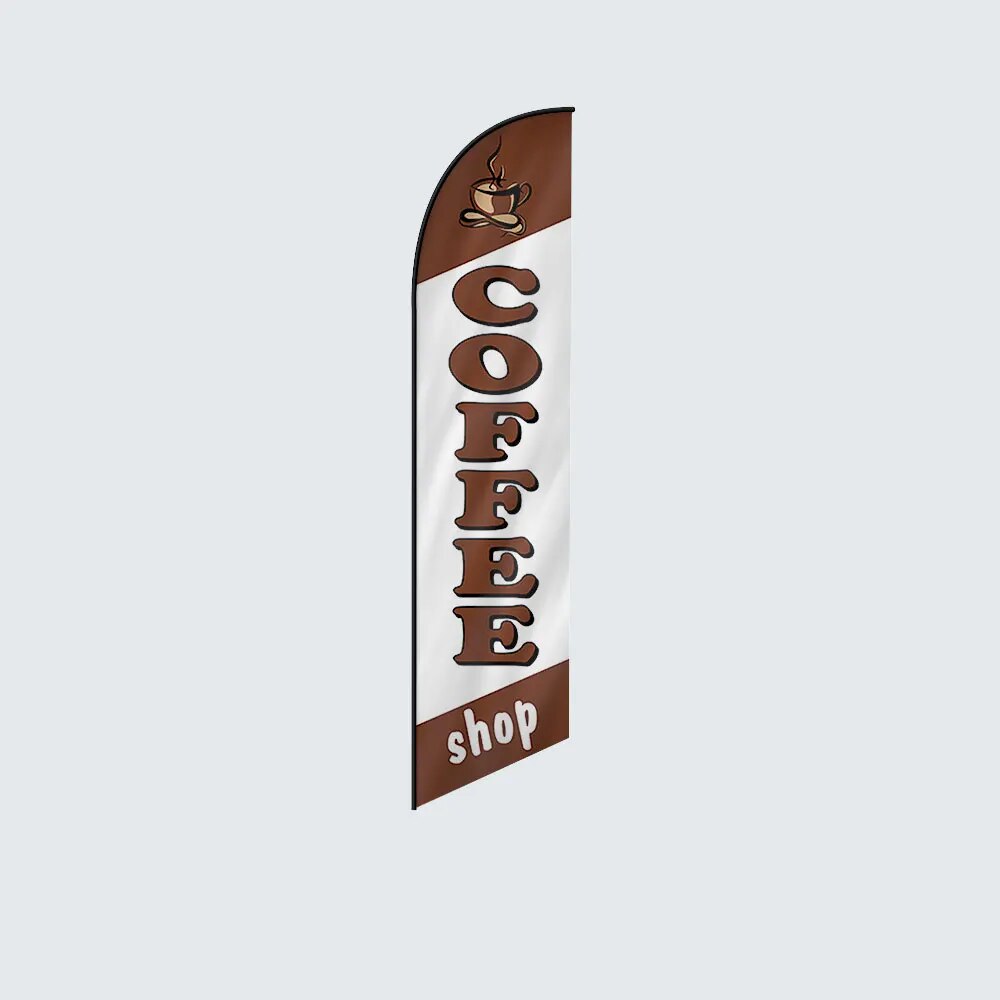 【Fast and Reliable Shipping】 Design Knitter Polyester Feather Flag ...