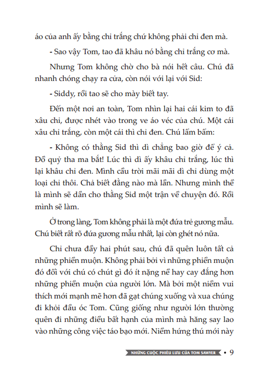 Sách Fahasa - Những Cuộc Phiêu Lưu Của Tom Sawyer (Bìa Cứng) (Tái Bản 2023)