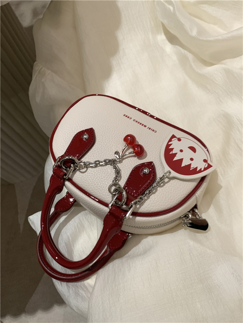 C&K Cherri Maruko-chan x Southerly Wind Peach Handbag