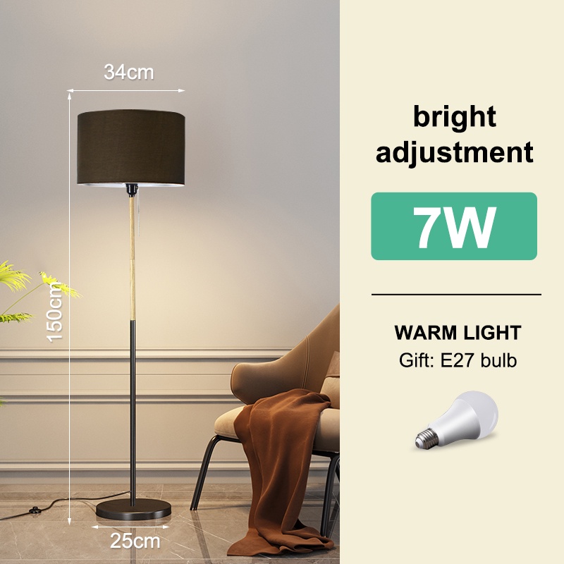 Ready Stock Modern Nordic Floor Lamp Sofa Stand Lamp Living Room