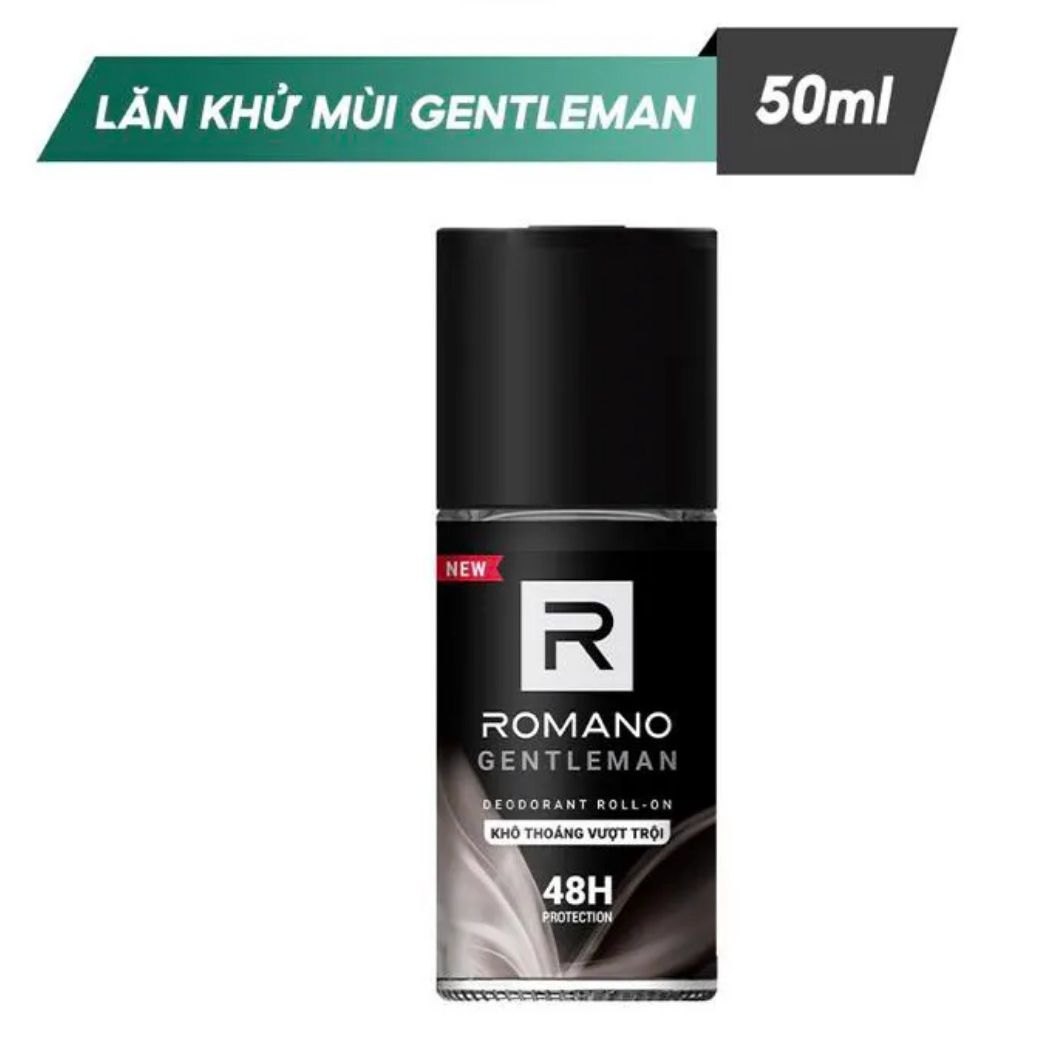 Lăn khử mùi Romano Gentleman chai 50ml