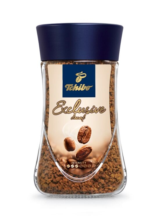 Cà phê hòa tan, exclusive decaf instant coffee, 3.5 oz - tchibo