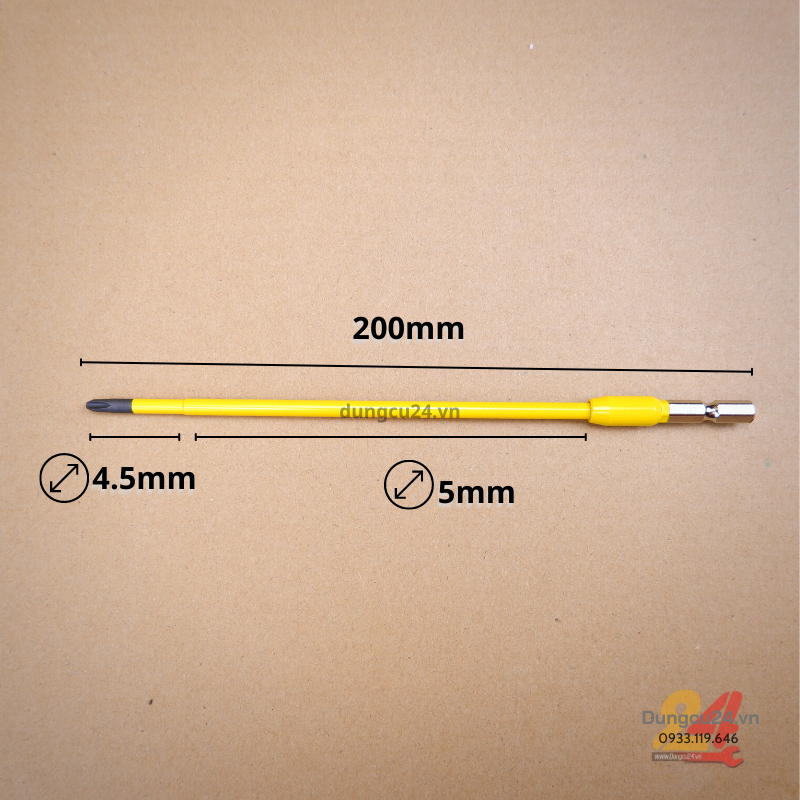 Mũi vít Nhật điện tử ANEX ACMD-2200 +2x200mm [made in japan]