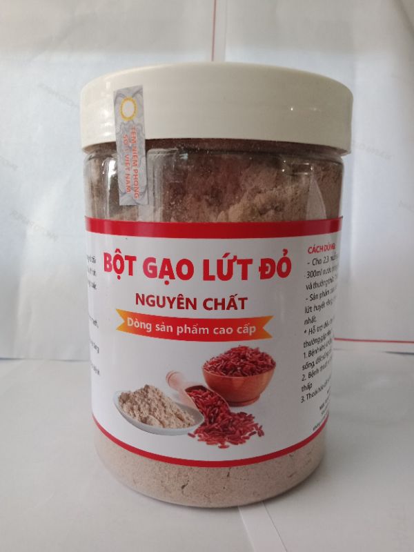 500gram bột gạo lứt đỏ nguyên chất