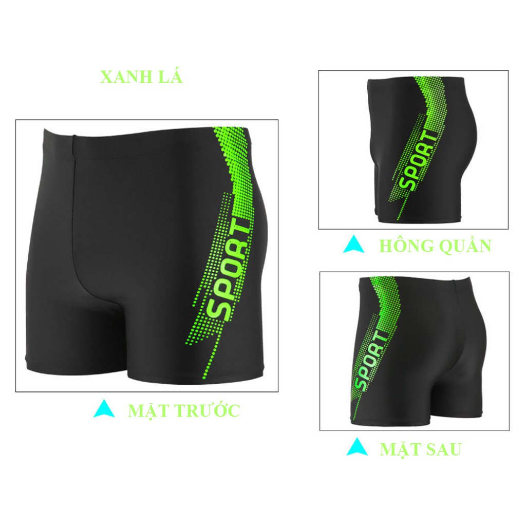 (S.A.L.E S.Ố.C) Quần bơi nam dáng đùi SHORT SPORT co giãn 4 chiều