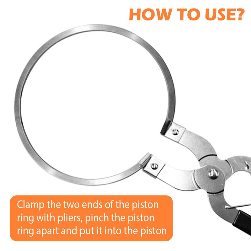 Vòng piston cài đặt vòng piston cài đặt vòng piston plier vòng piston máy nén công cụ bảo dưỡng xe Kẹp Vòng piston plier