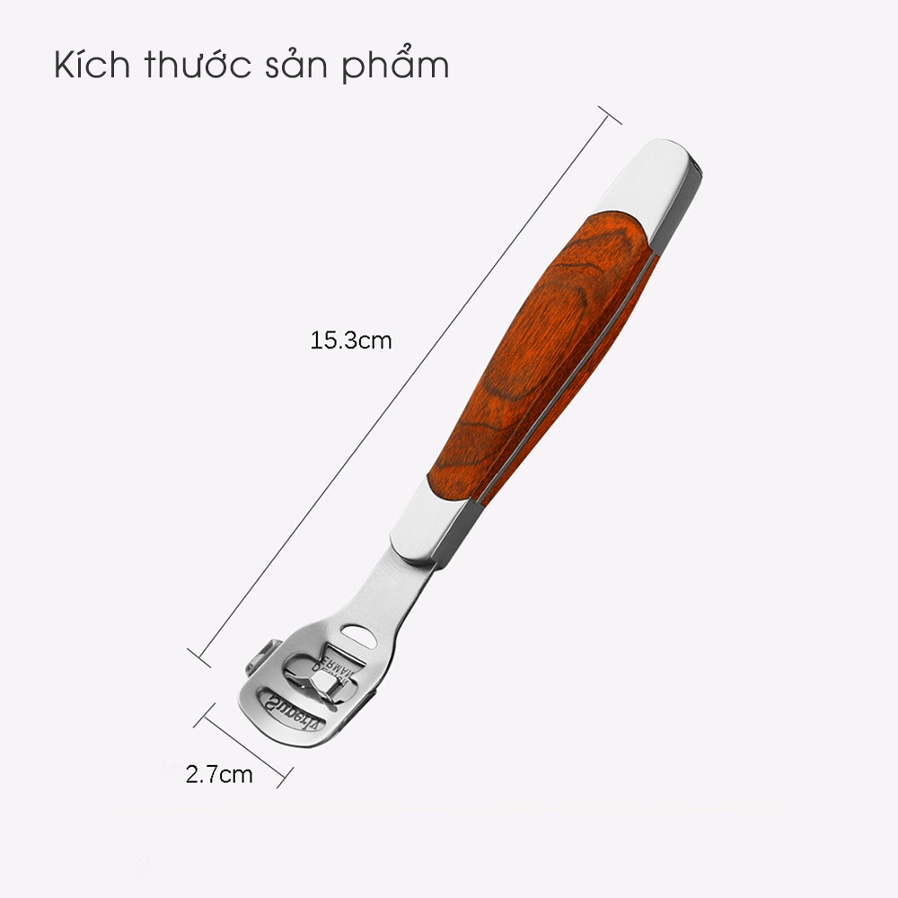 Smart scrub heel scrubber set-convenient heel callus remover